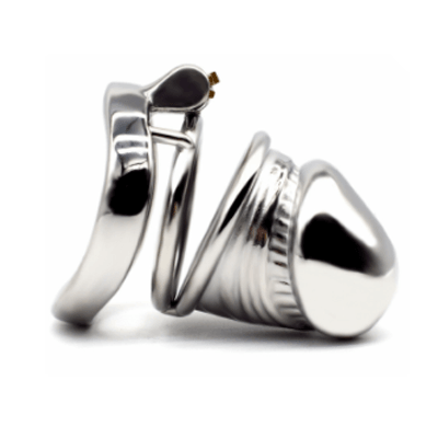 Plated Chastity Cage Xoxomoving