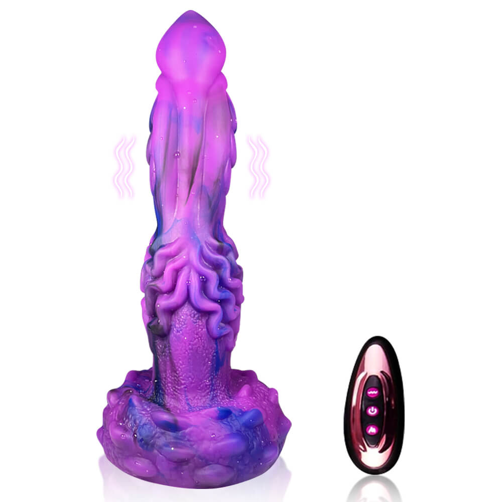 9.45 Inch Thrusting Vibrating Monster Dildo Xoxomoving