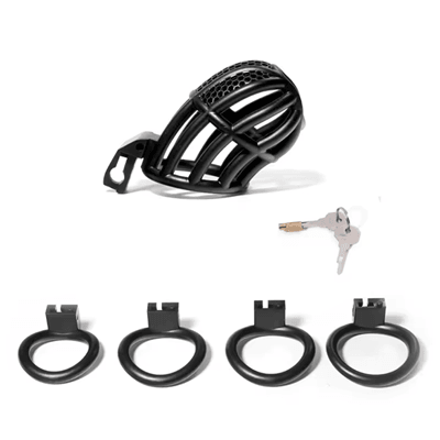 Black Proto-Hive Chastity Cage Xoxomoving