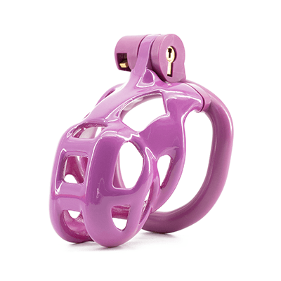 Purple Cobra Chastity Cage - Small Xoxomoving