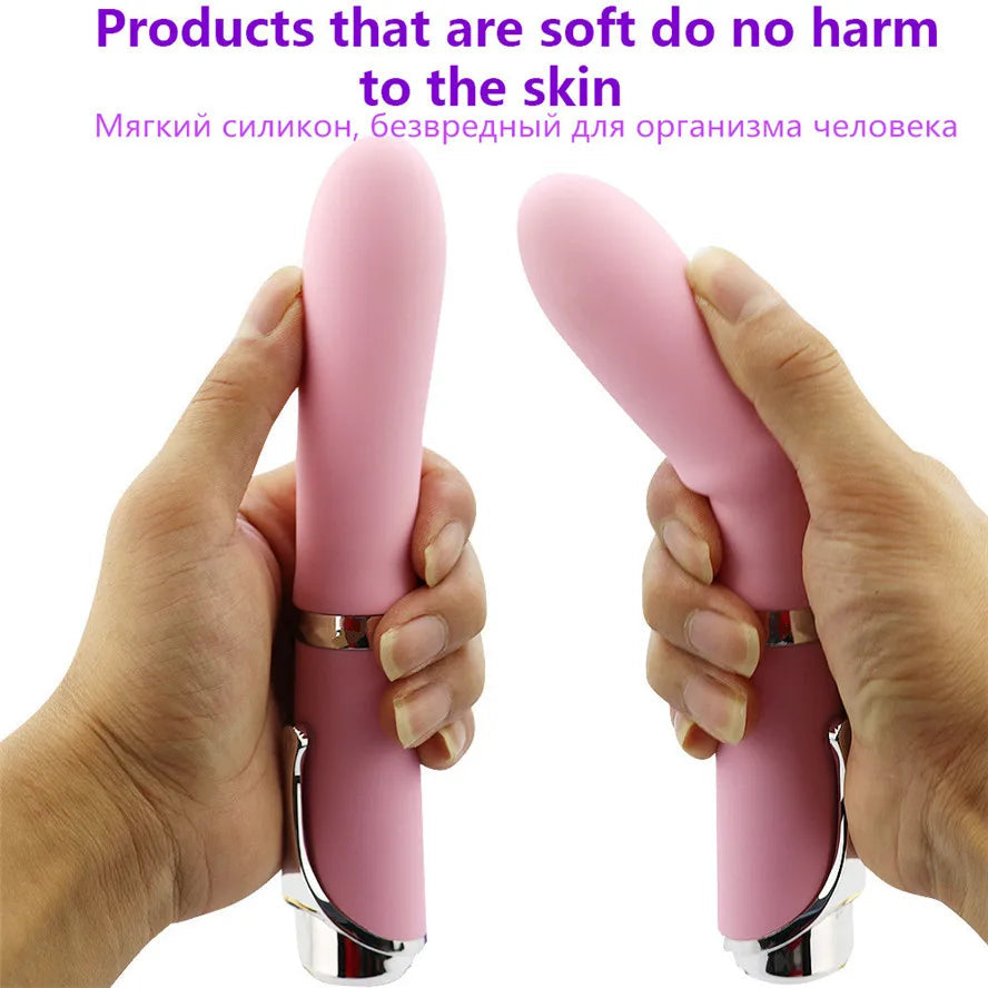 Xoxomoving - Massager 10 Speed Pen-shaped G-spot Vibrating Dildo Magic Xoxomoving