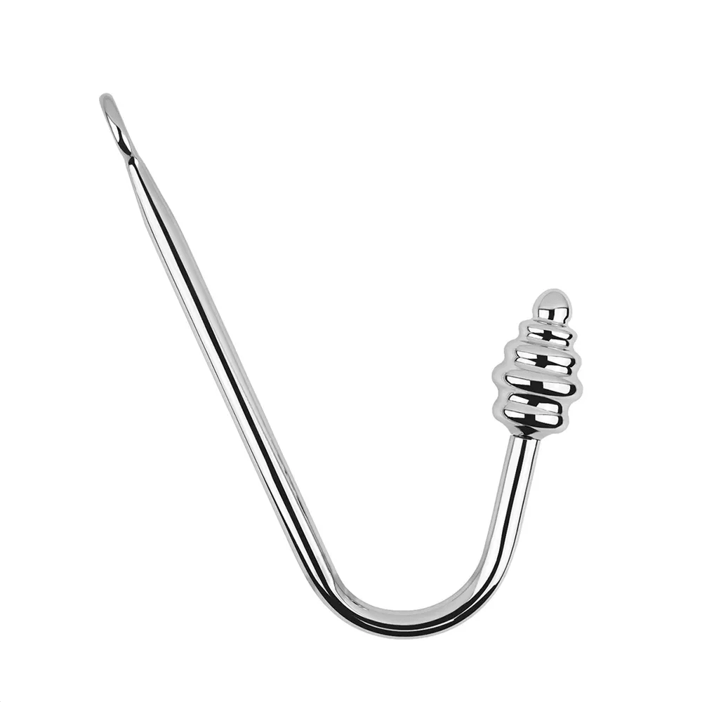 Ribbed Anal Hook Xoxomoving
