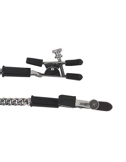 Spartacus Adjustable Jewel Chain Alligator Clamps - Xoxomoving