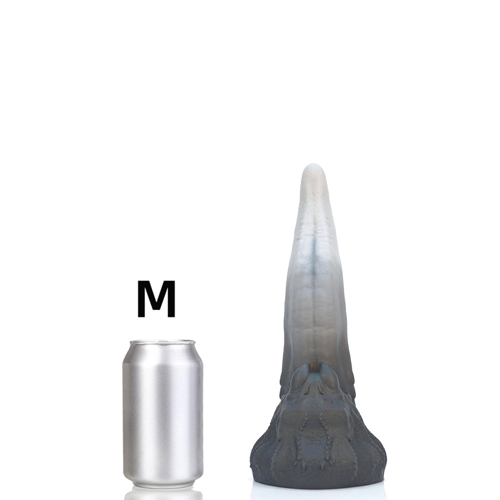 Dragon Tongue Dildo – Sinuous Fantasy Tentacle, Platinum Silicone Xoxomoving