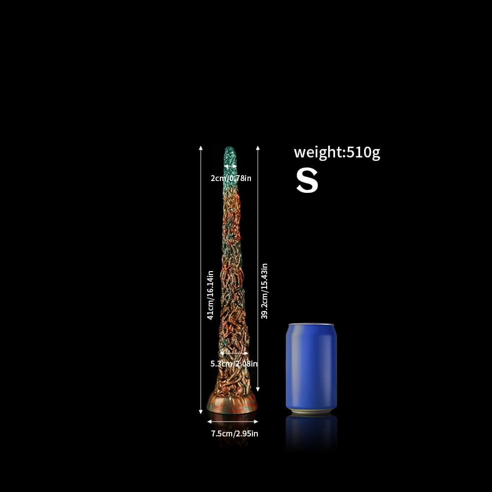 Vine Green Tentacle Dildo – Nature-Inspired Silicone Fantasy Toy