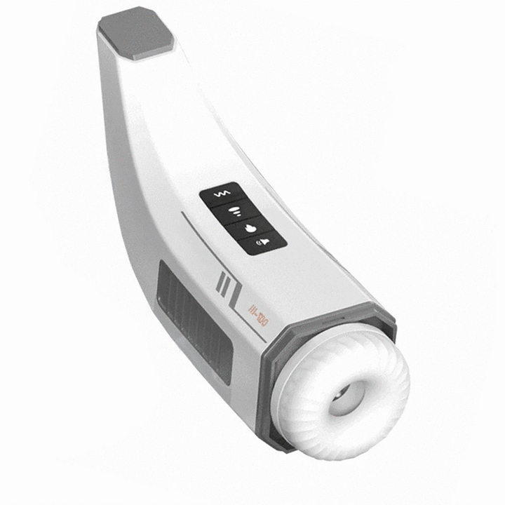 Xoxomoving 4D Smart Swivel Penis Clamp with True Sound Licking Feature - Male Masturbation Cup Xoxomoving