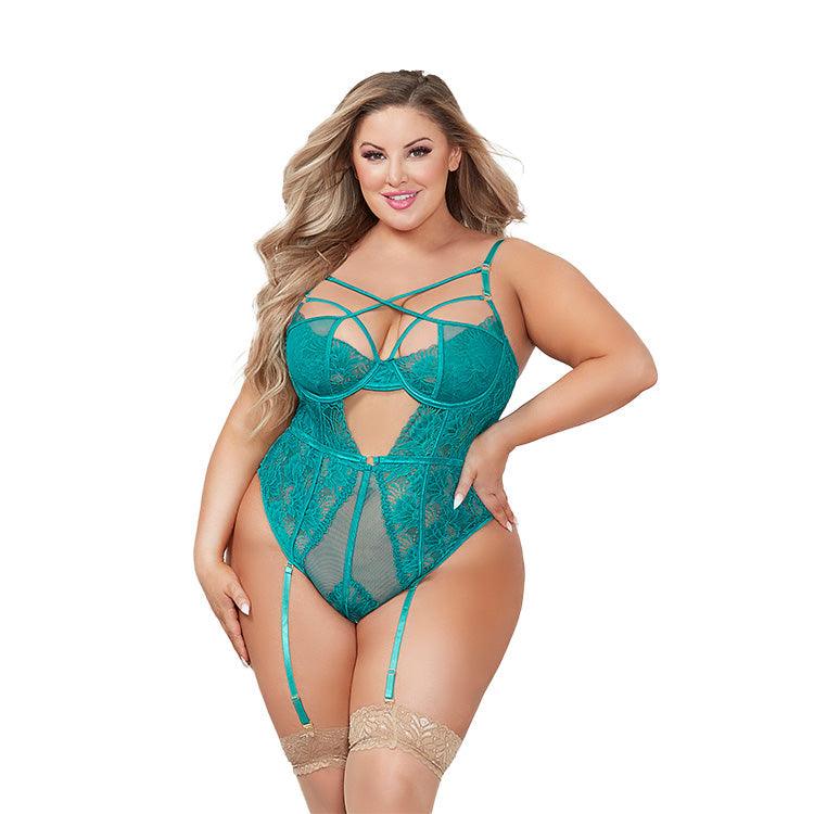 XX Lace Teddy Xoxomoving