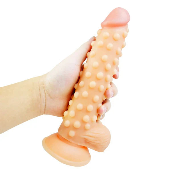 Spiked Realistic Dildo 9.4 Inches Xoxomoving