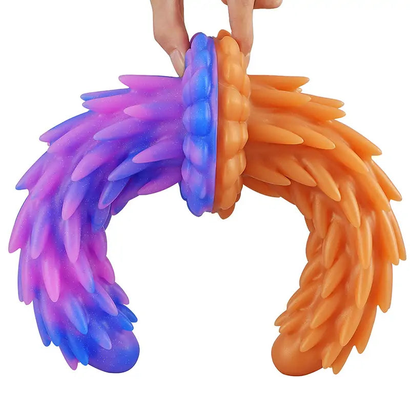 Spiky Butt Plug Fantasy Silicone Dildo Anesidora