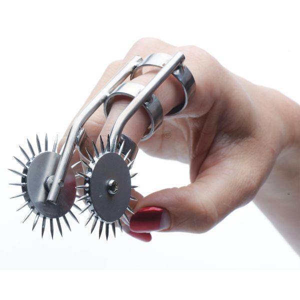 Spikes Double Finger Pinwheel - Xoxomoving