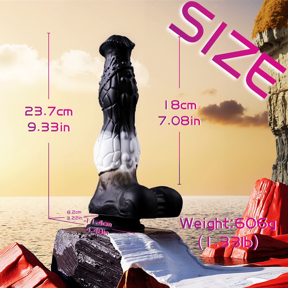Stallionx - 9.3 Inch 4-in-1 Centaur Thrusting & Vibrating Dildo