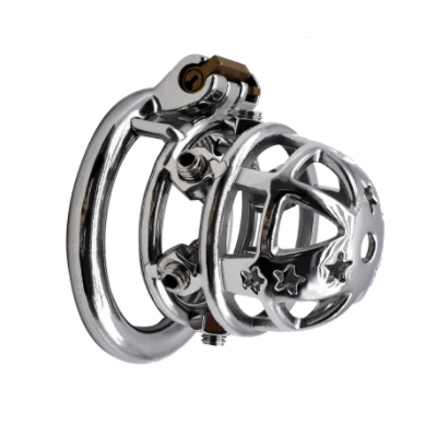 Stars & Spikes Chastity Cage Xoxomoving
