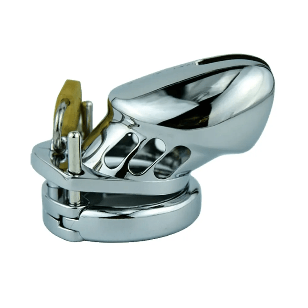 Steel Chastity Cage Xoxomoving