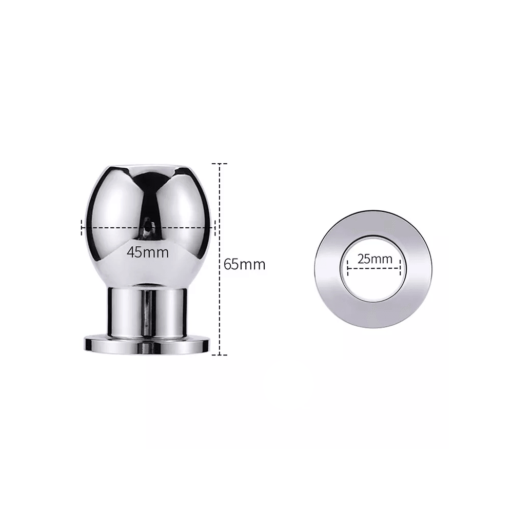 Steel Hollow Butt Plug Xoxomoving