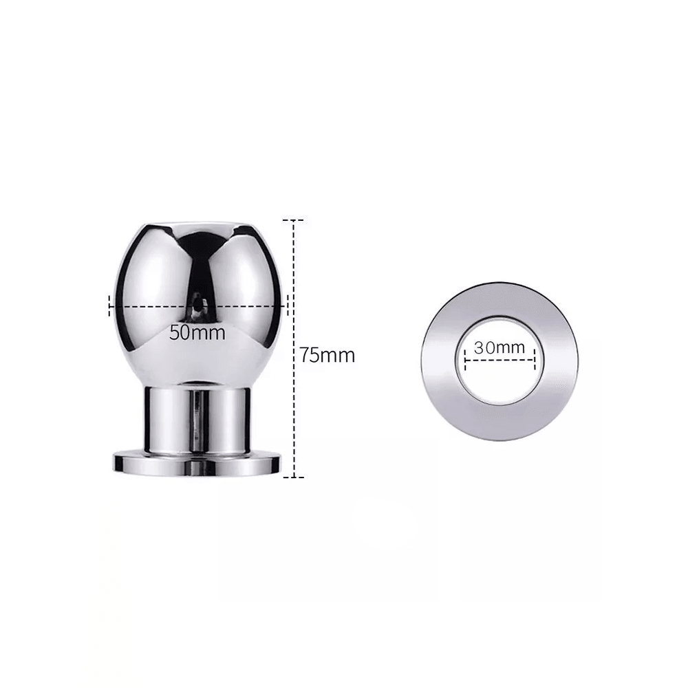 Steel Hollow Butt Plug Xoxomoving