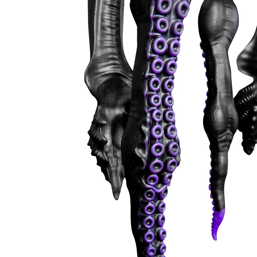 Leviathan Fantasy Dual-Headed Dildo - Monster Double Sided Suction Cup Dildo Xoxomoving