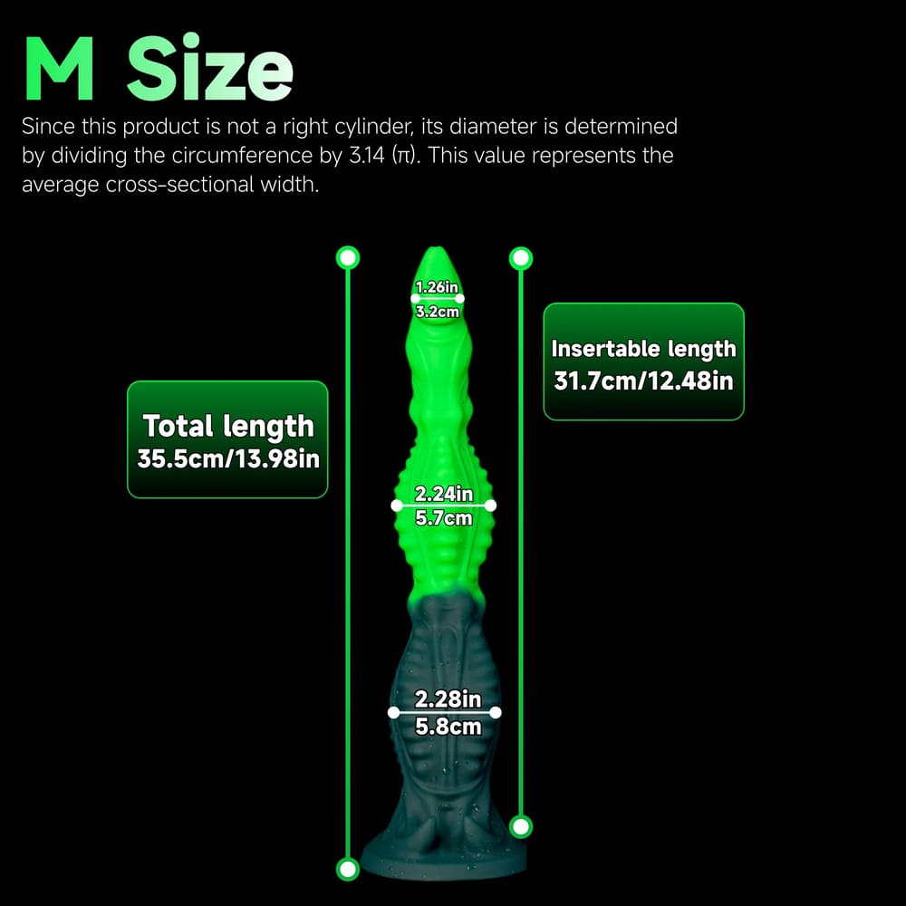 Tyrant - Alien Ribbed Fantasy Dildo