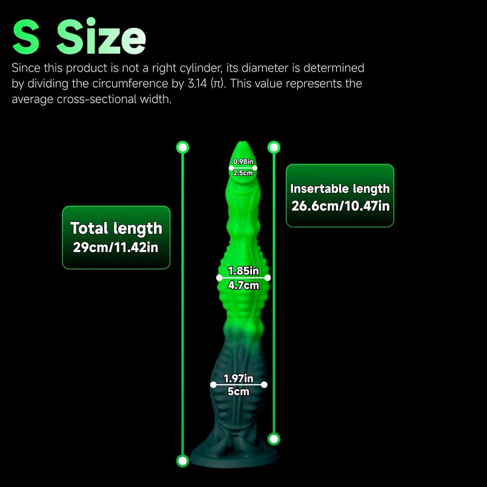 Tyrant - Alien Ribbed Fantasy Dildo