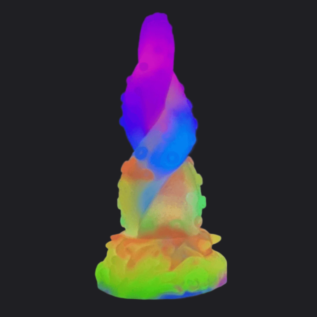 Gorgoth Dildo Glow in the Dark Premium Silicone Fantasy Toy Xoxomoving