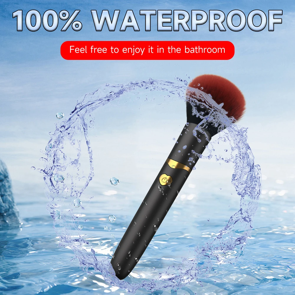 Xoxomoving Vibrating Makeup Brush Sexy Egg Female Sex Toy Xoxomoving