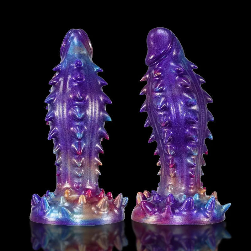 Wolf Fang Fantasy Spiked Dildo 7 Inches Xoxomoving