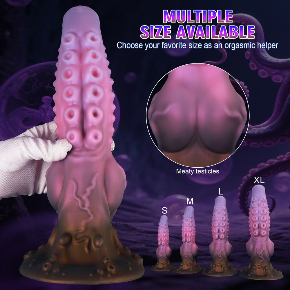 Xyro - Deep Sea Octopus Tentacle Dildo - 4 Sizes