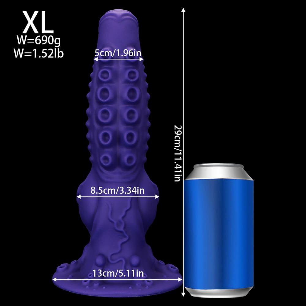 Xyro - Deep Sea Octopus Tentacle Dildo - 4 Sizes