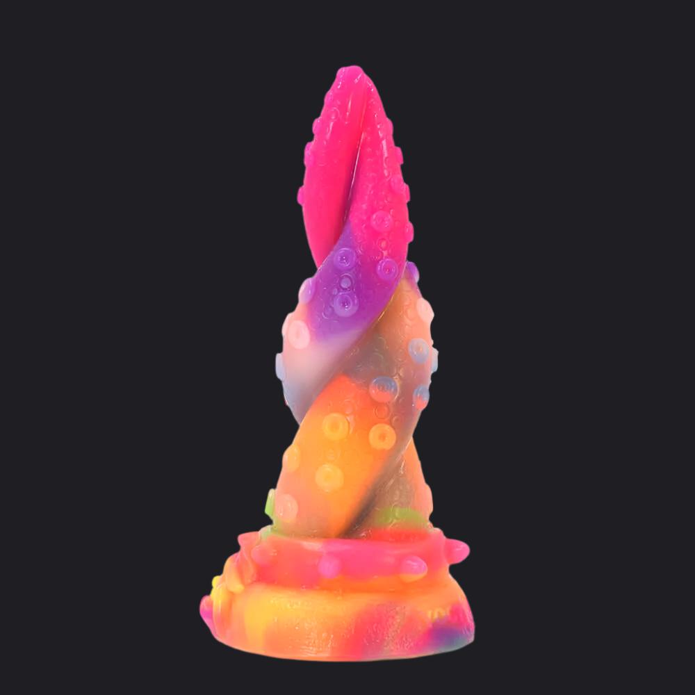Gorgoth Dildo Glow in the Dark Premium Silicone Fantasy Toy Xoxomoving