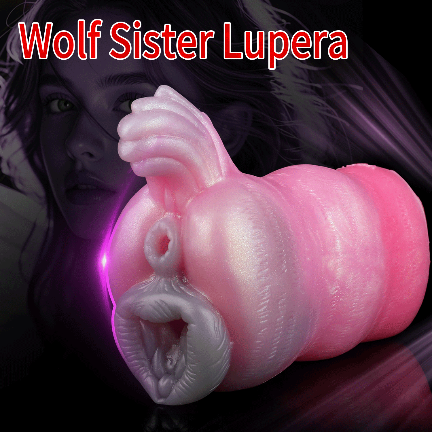 Wolf Girl Animal Pussy Pocket Masturbator - Fantasy Penis Massage Blowjob Milk Domlust