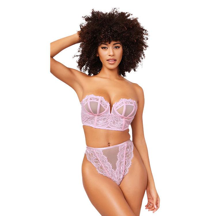 Stunning Longline Bra Set Xoxomoving