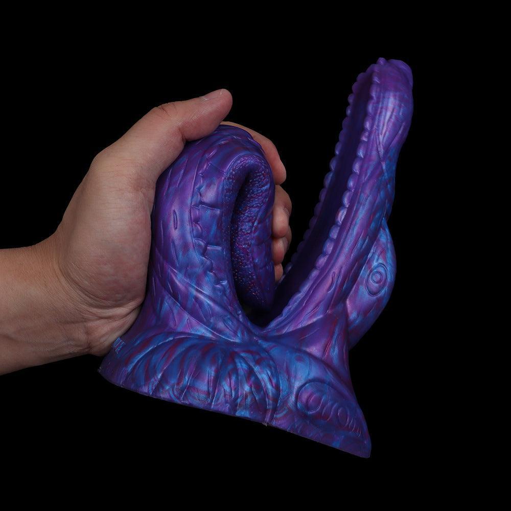 Alligator Mouth Conjoined Double Head Penis Sex Toy - Xoxomoving