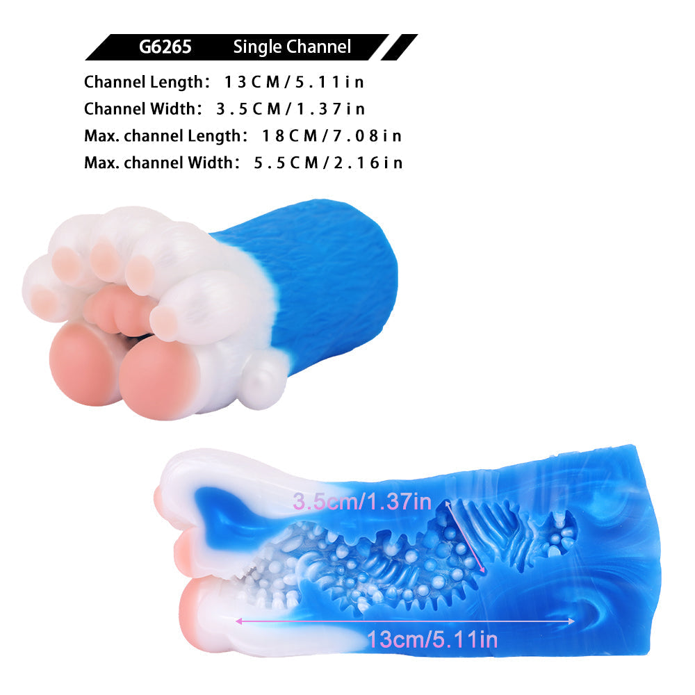 Catpaw Pocket Pussy Men Masturbation Cup - Realistic Pussies Penis Blowjob Sex Toys Xoxomoving