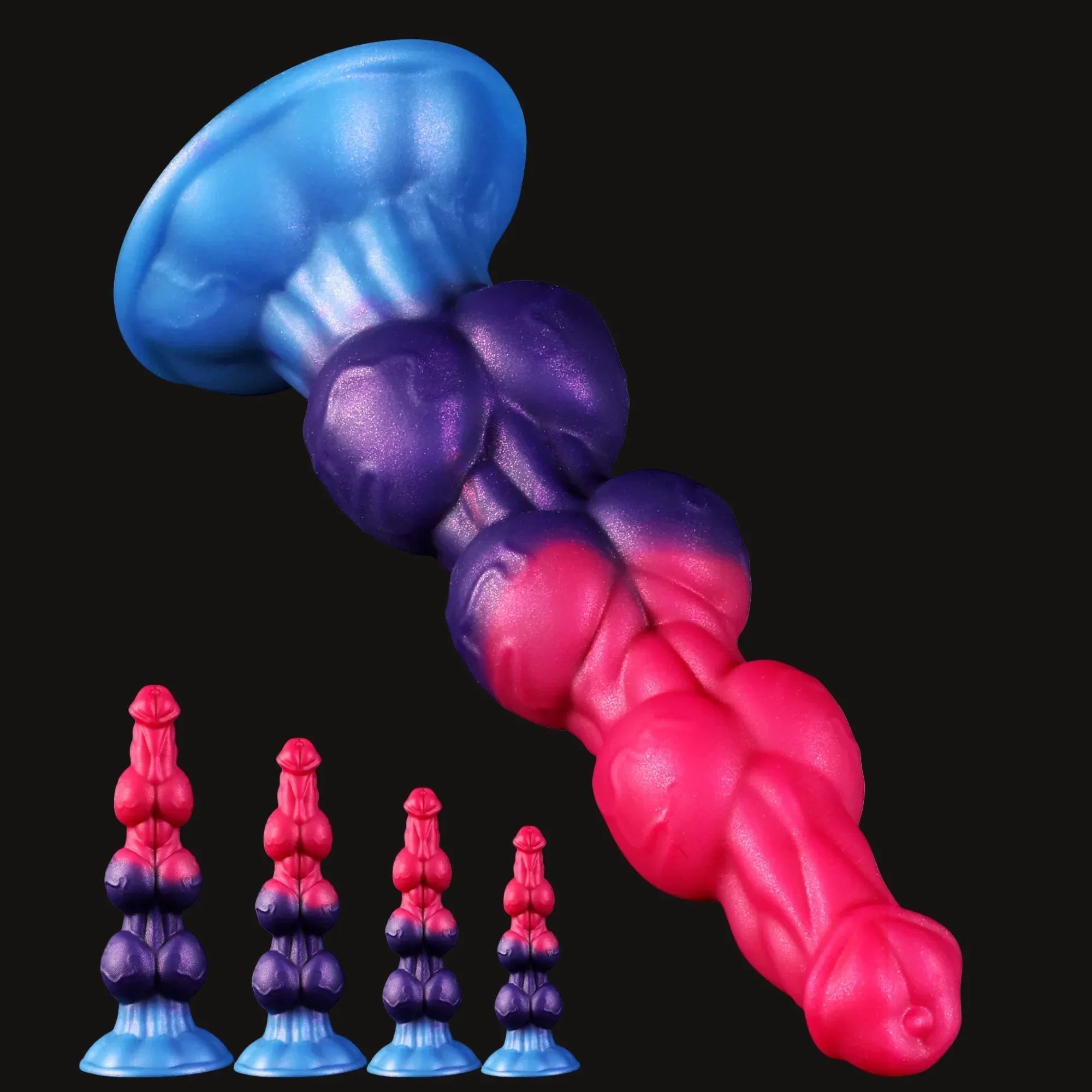11 Inch Fantasy Three Knot Dog Dildo Xoxomoving
