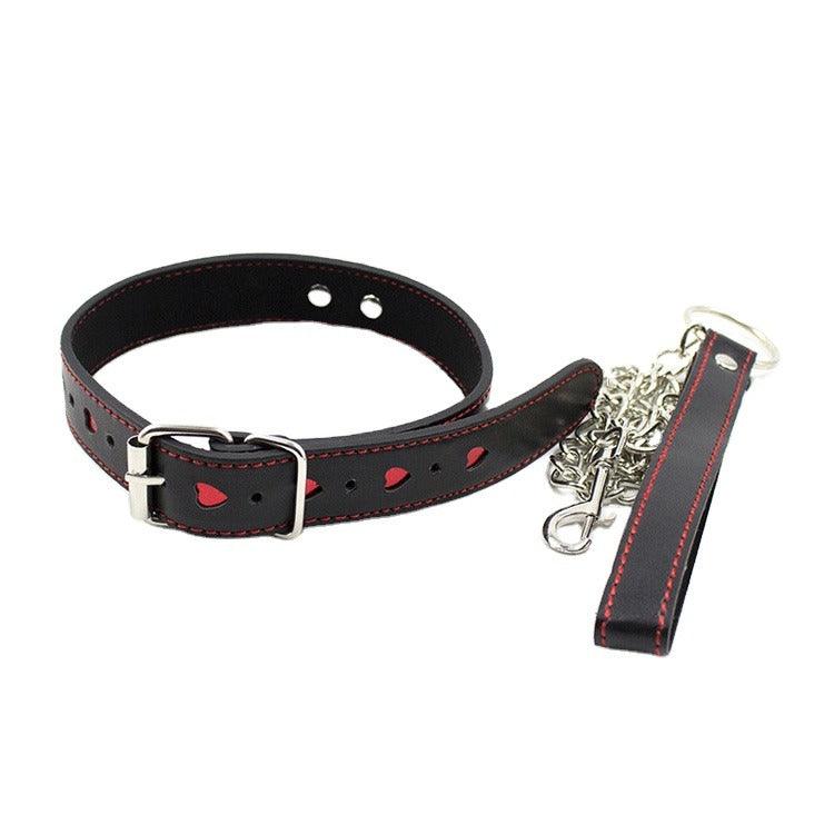 Puppy Love Pup Collar & Chain Leash Xoxomoving