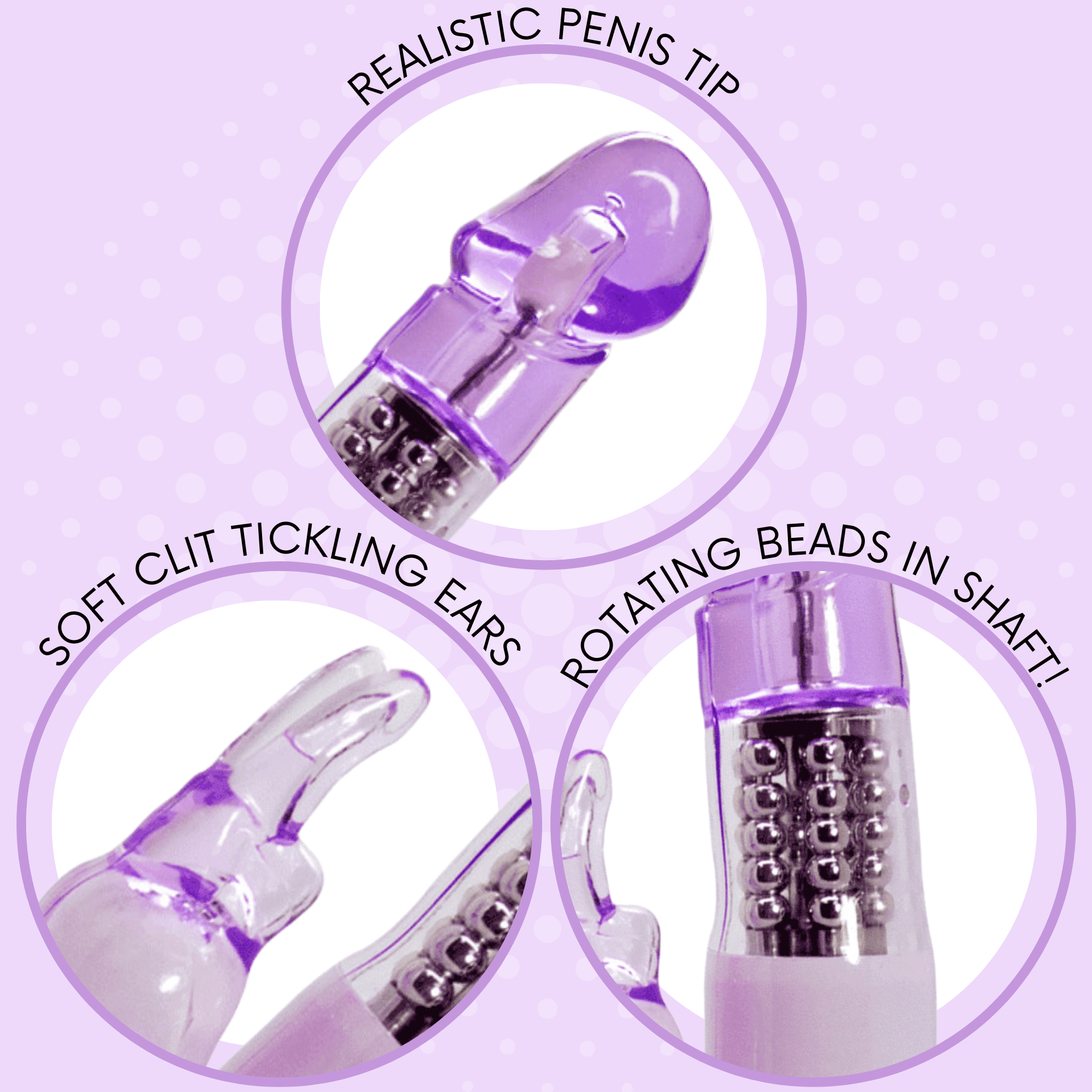 Beginners Rotating G-Spot Massaging Rabbit Vibrator - Xoxomoving