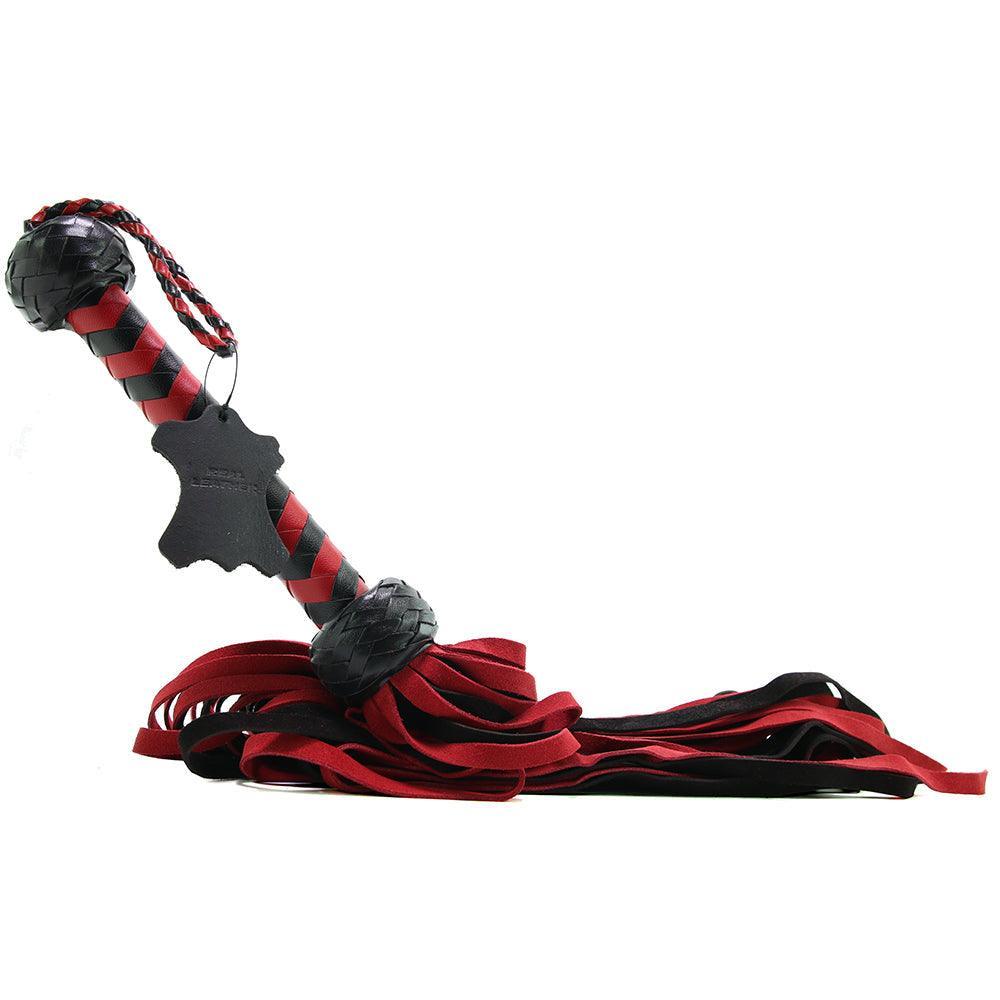Black & Red Suede Flogger - Xoxomoving