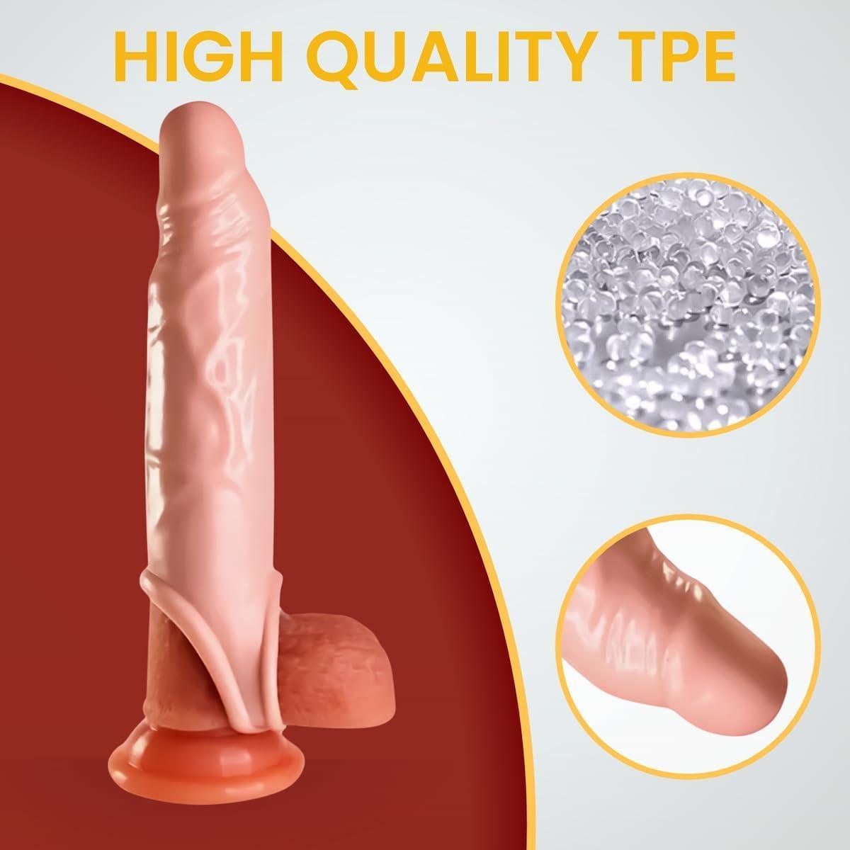 Boost Confidence and Pleasure with 1.6-inch Penis Sleeve - Xoxomoving
