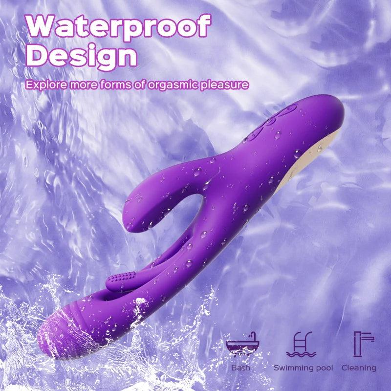 Bora - Rabbit Tapping G-spot Vibrator - Xoxomoving