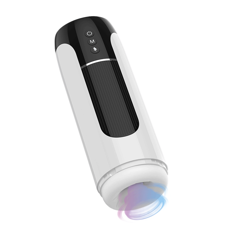 Xoxomoving Automatic Telescopic Vibrating Male Masturbator - Compact Design Xoxomoving