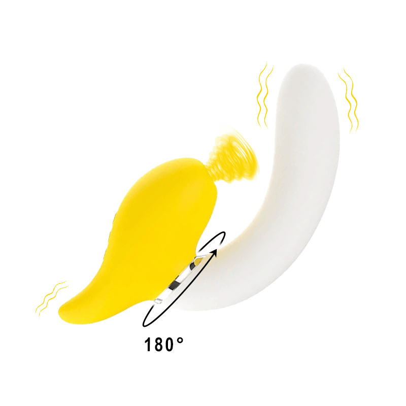 Xoxomoving- Transformable Banana Vibrator Xoxomoving