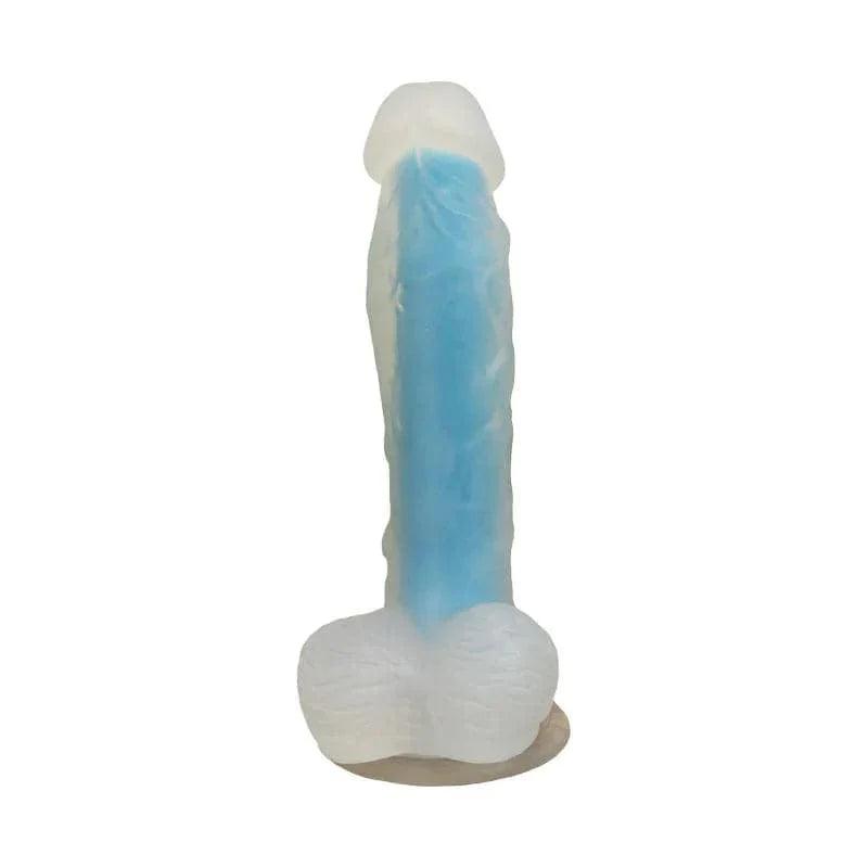 Dex - 6 Inch Colorful Jelly Realistic Suction Cup Dildo - Xoxomoving