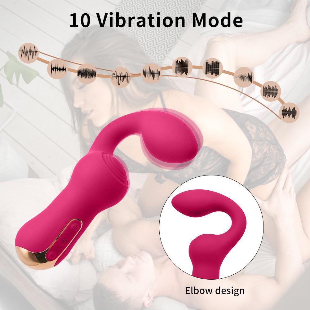 Dual-Action Waterproof Vibrator with Powerful Motors - Ultimate G-Spot and Clit Stimulation - Xoxomoving
