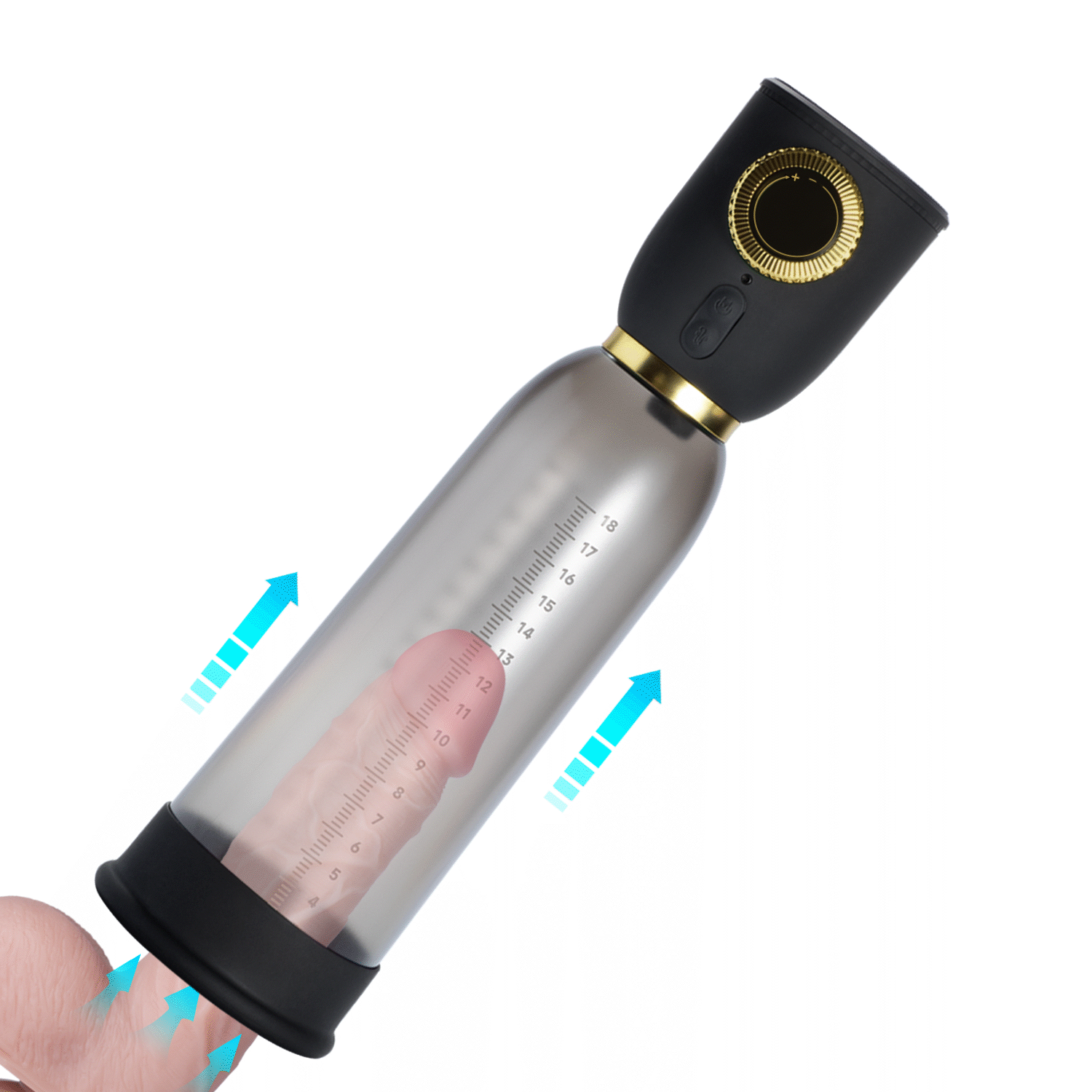 Electric Penis Vacuum Pump | Male Masturbator for Stamina & Size - Xoxomoving