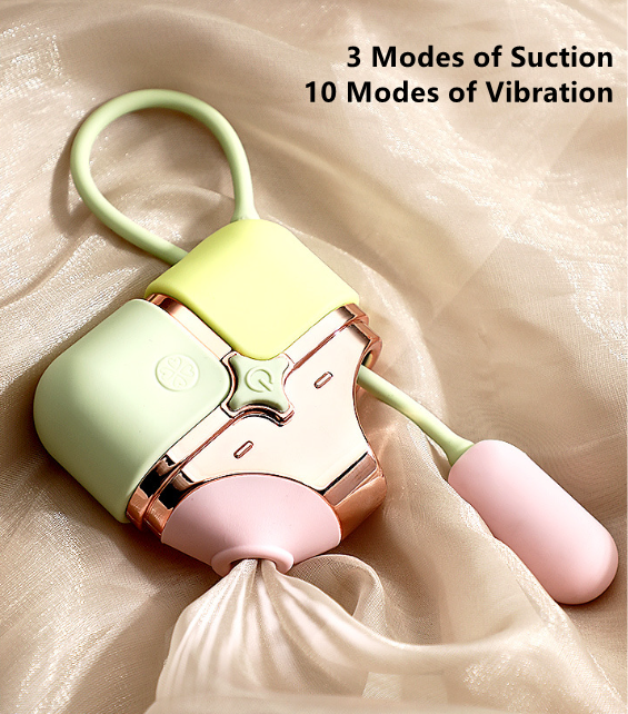 Xoxomoving- Exquisite Box 2-in-1 Clit Sucker With Bullet Vibrator Xoxomoving