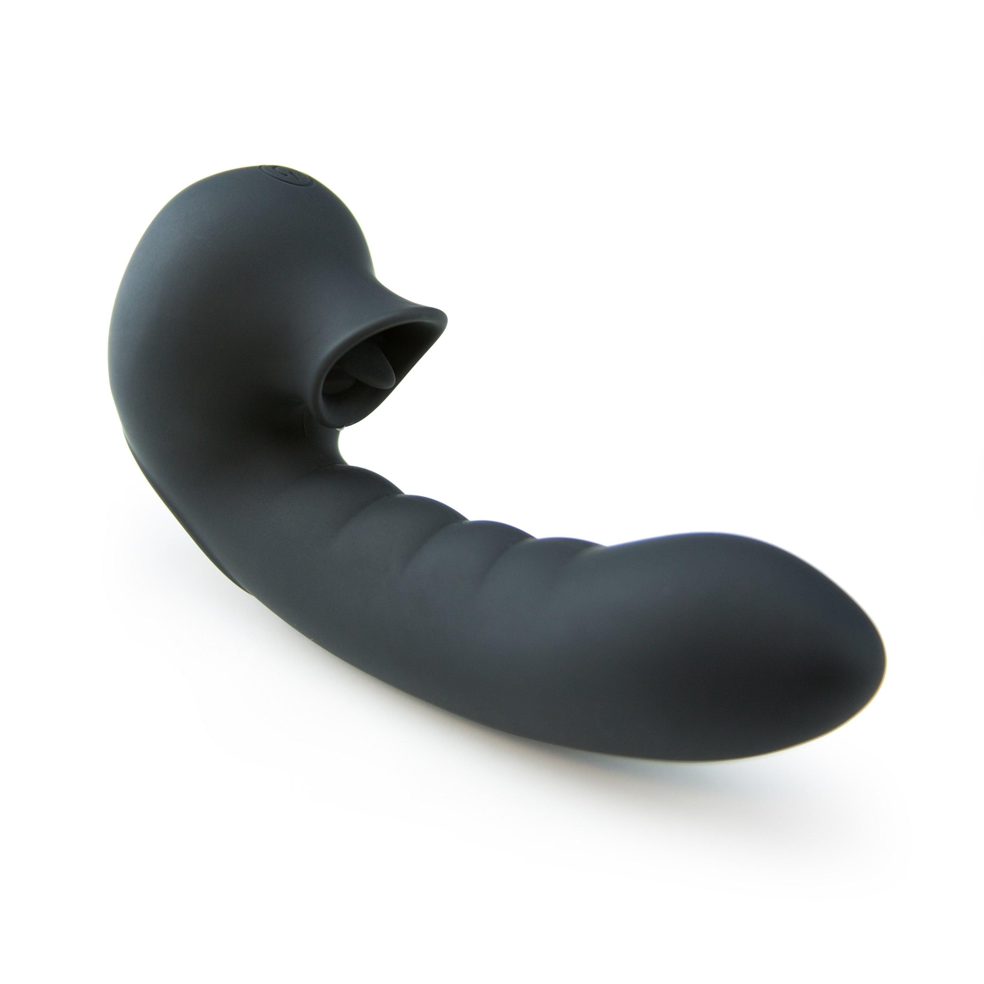 Flickering finger Clit licking and G spot finger vibrator - Xoxomoving