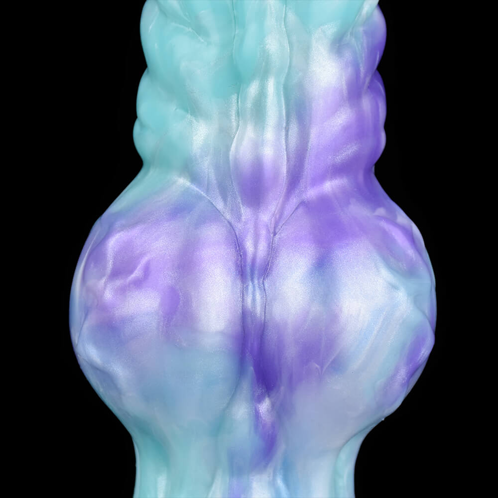 Frostfang 10 Inch Squirting Wolf Dildo with Knot Xoxomoving