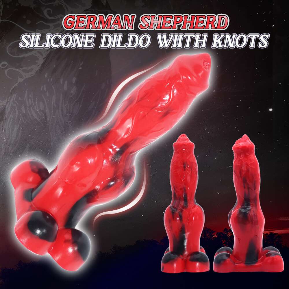 German Shepherd - 9 Inch Kanis Knot Dildo - Fantasy Dildo