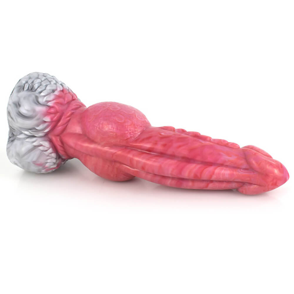 Jila Fantasy Knot Dildo – Textured Monster-Inspired Silicone Dildo with Suction Cup