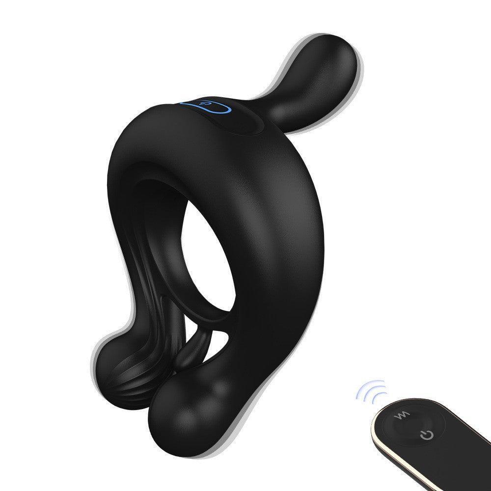 Kairos - Vibrating Cock Ring with 3 Bullets - Xoxomoving