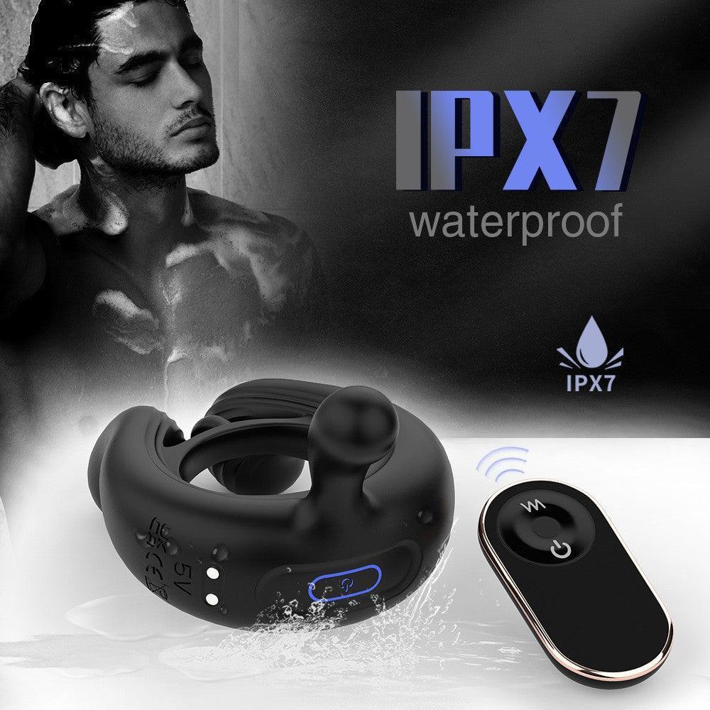 Kairos - Vibrating Cock Ring with 3 Bullets - Xoxomoving